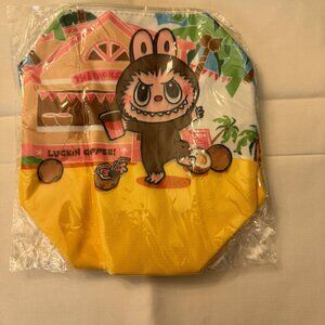 Tropical Bunny Café Pouch – Luckin Coffee Beach Scene